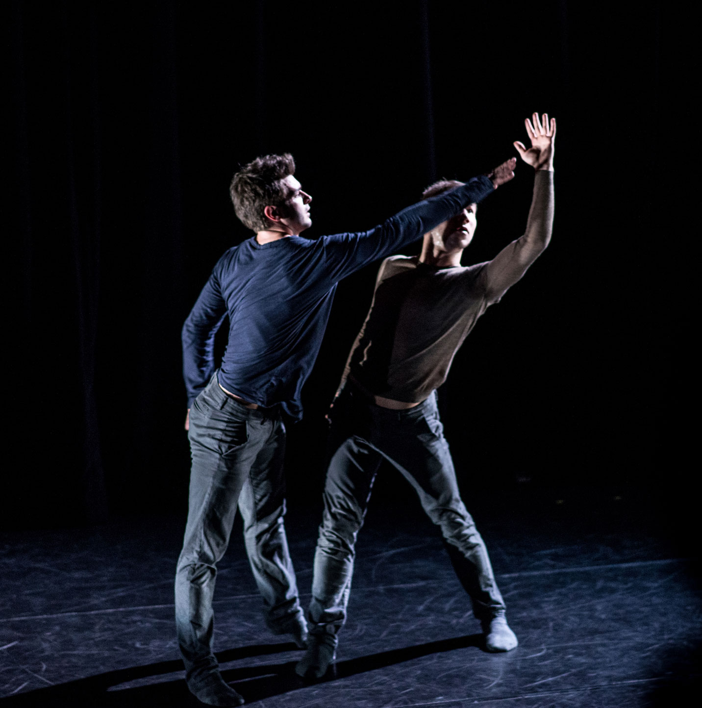 Dance artists perform Saudade as part of Joshua Beamish/MOVETHECOMPANY