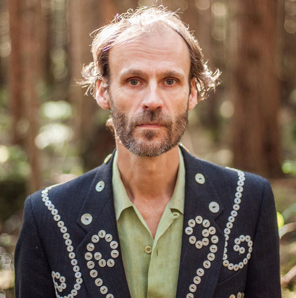 Portrait of Bill Coleman in forest